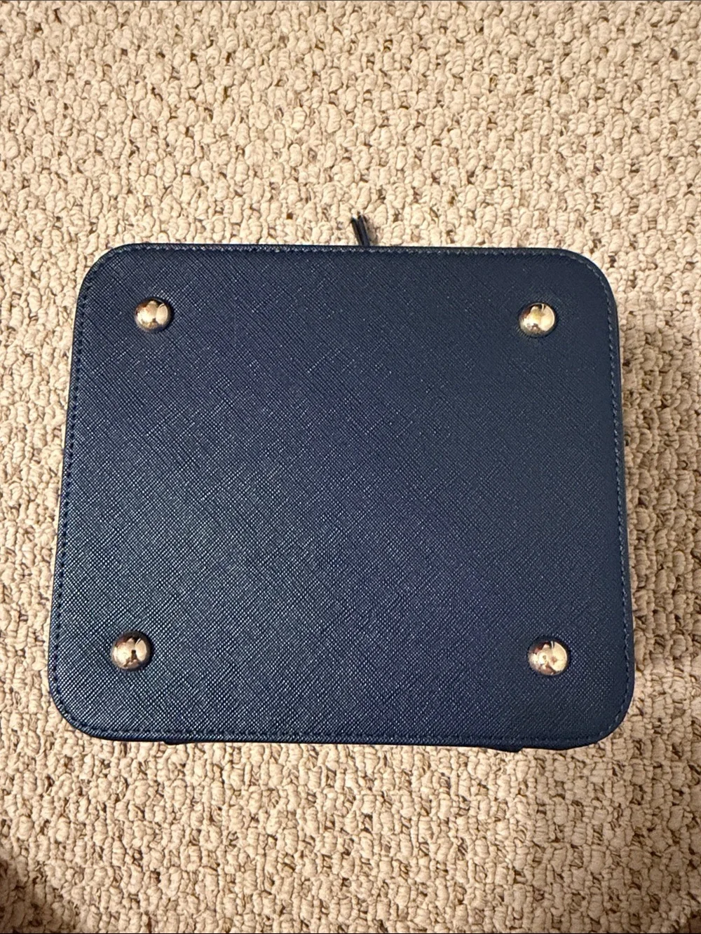Calpak Navy Blue Sunglasses Case